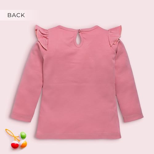 Image of LuvLap Baby Girls 100% Cotton Full Sleeve Girls Top, Pack of 02