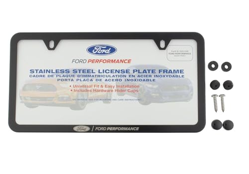 Ford Performance License Plate Frame Black