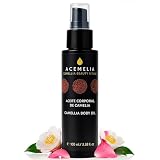 ACEMELIA | Olio Corpo alla Camelia BIO – Olio Corpo Premium 100 ml | Massaggio Professionale Rilassante | Utilizzato nei Più Prestigiosi Spa, Centri Termali e Centri Estetici | Vegano e Prodotto in Sp