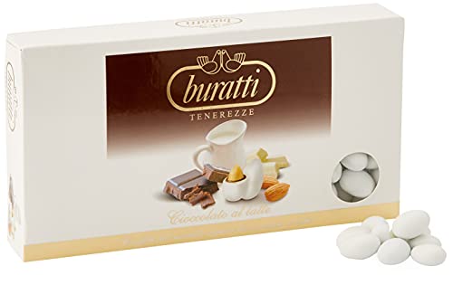 Buratti Confetti Tenerezze Bianche - 1 kg