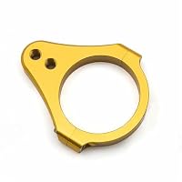 Amortisseur Direction En Aluminium 27mm, Cadre Fourche Support Pince Montage Fixateur Pied Pour Modification Moto Et Vélo Amortisseur Direction