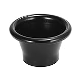 X AUTOHAUX 2.5 Inch Neck Aluminum Bellmouth Velocity Stack Adapter Air Intake Turbo Horn Air Inlet Decorative Cover