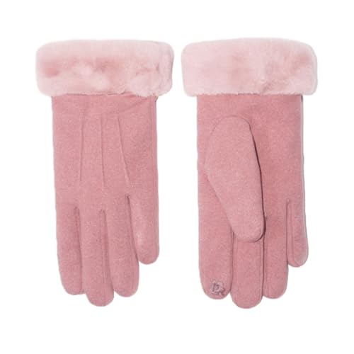 Guantes De Cachemira Para Mujer Guantes Cálidos Gruesos De Lana...