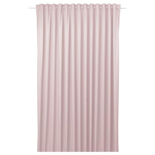 Buy Ikea BENGTA Block-Out Curtain, 1 Piece, Light Pink/with