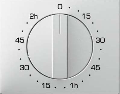 Tapa mando rot.120' K1,K5 en blanc polaire brillant pour interrupteur