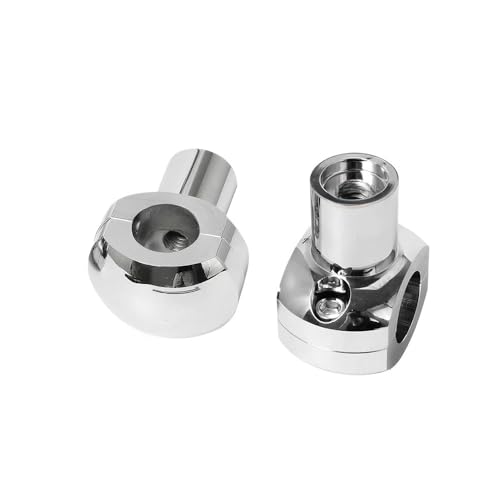 Adaptateur rehausse guidon de 25mm universel noir pour moto