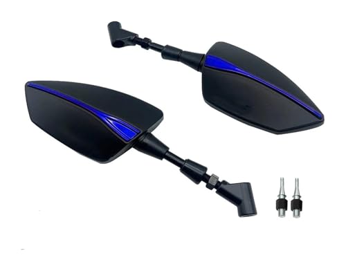 �o�b�N�~���[ �̃I�[�g�o�C �p F900R F900XR F900 RF 900 XR 2020-2022 8mm 10mm ���j�o�[�T���o�C�N�o�b�N�~���[�T�C�h(Style A: Blue)