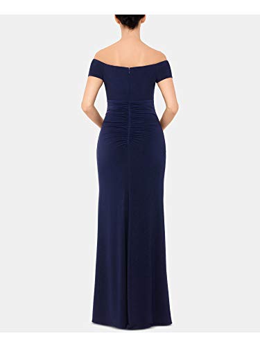 xscape dresses navy blue