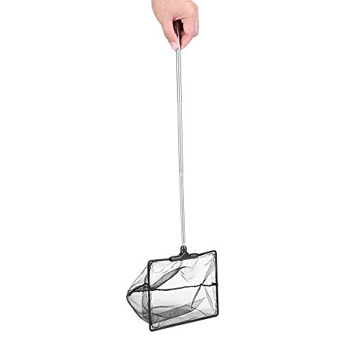 Image of Lpraer Aquarium Fish Net with Extendable Stainless Steel Long Handle Fine Mesh Net for Fish Tank