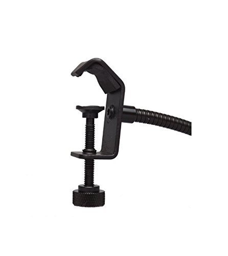 Dragonpad USA 6" Microphone Studio Pop Filter with Clamp (Black) - Thumbnail 3