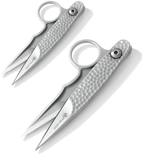 Tijeras de sastre prémium para cortar ropa, tijeras de coser de acero inoxidable mejoradas, tijeras de manualidades de precisión para hilo de