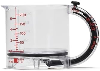 Dreamfarm Upcup All-in-1 Adjustable Measuring Cup, Metric & Imper...