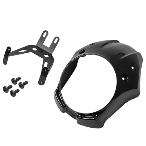 Couvercle de carénage phare avant moto noir mat de qualité supérieure pour Rebel CMX300 500