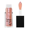 e.l.f. Glow Reviver Lip Oil, Nourishing and Hydrating with High-Shine Glimmer Finish & Sheer Wash Of Color, Minty Scent, Non-Sticky, Vegan & Cruelty-free, Candy Coded