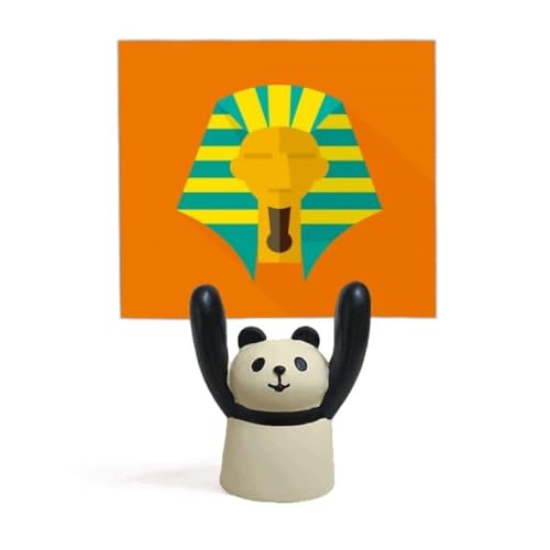 Porte-mémo Pharaon Égypte ancienne motif panda pour organiser vos notes avec style