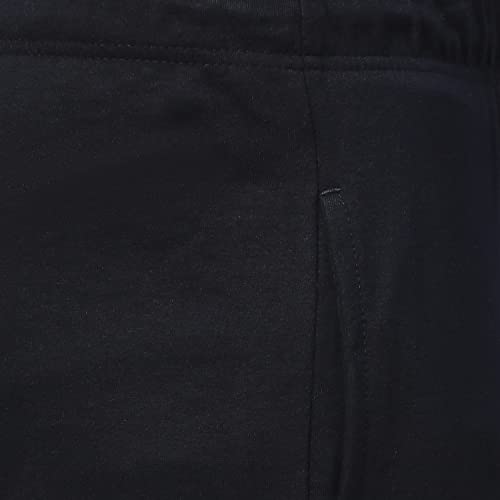 Image of Hubberholme Men's Slim Fit All Season Wear Cotton Track Pants - Trackpant with Drawstring Elastic Waistband, Lower for Jogging, Gym, Sports & Dailywear