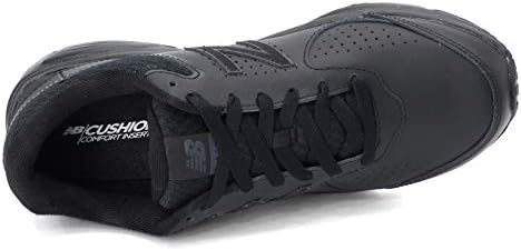 New Balance Men's 411 V2 Lace-Up Walking Shoe, Black, 10 W US | Image 5
