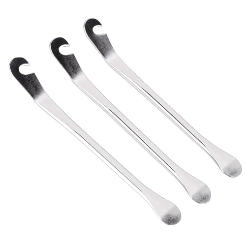 UPALDHOU Reifenlöffel-Set mit Ergonomischem Griff für Motorrad, Elektroroller, Autoreifen, Demontage und Installation, Robuste Stange