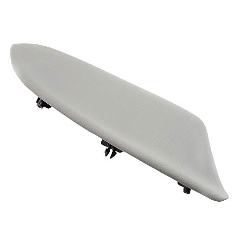 Ajcoflt Substituição da tampa sintética de couro do apoio de braço da porta traseira para Honda Acco