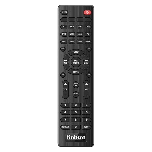 Bobtot Home Theater Systems Surround Sound Speakers - 1200 Watts 10 inch Subwoofer 5.1/2.1 Channel Audio Stereo System with ARC Optical Bluetooth Input for 4K TV Ultra HD AV DVD FM Radio USB by Bobtot - Image 8