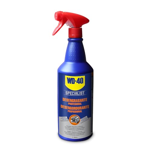WD-40 Specialist Desengrasante Profesional a Base de Agua – No Inflamable, Acción Rápida, Compatible con Múltiples Superficies, Certificación NSF A8 – Pulverizador 1L