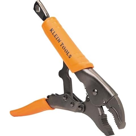Klein Tools 10-Inch Curved Jaw Locking Pliers Cover