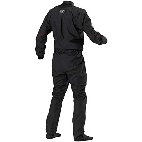 Stohlquist Ez Drysuit (Black, Large)