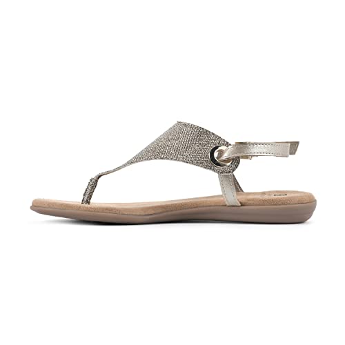 Image of WHITE MOUNTAIN Women's London Flat Sandal