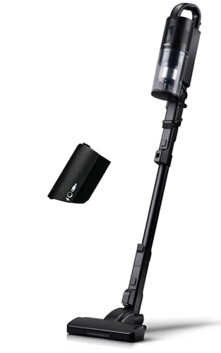 SHOJIKI コードレス掃除機 SH-J001 本体＋純正バッテリーパック セット（ジェットブラック）