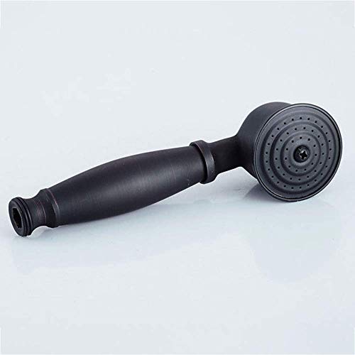 Système de douche rétro bronze noir avec robinet en céramique durable