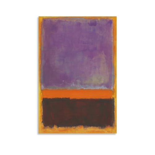 Poster sur toile Mark Rothko art abstrait chambre moderne