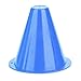 MAGT Traffic Cones, Soccer Cones 10 Pcs 3.35 Inch Plastic Sport Training Agility Training Marker Cones for Home Gym Football Training Soccer (Blue)