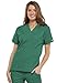 Cherokee Women's XXS V Neck Scrubs Shirt, Surgical Green, XX-Small