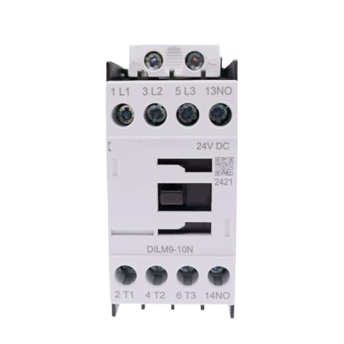 Contacteur DILM9-10N AC220V haute endurance pour moteurs triphasés