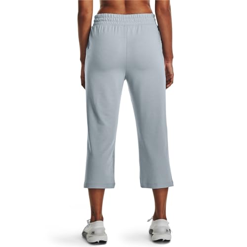 Women's UA Rival Terry Flare Crop Pants3