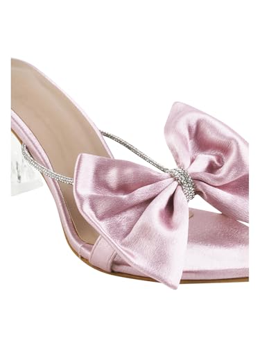 Image of SilverArrow Chunky Spool Heels Comfortable & Trendy Party Block Heel Sandals For Womens & Girls