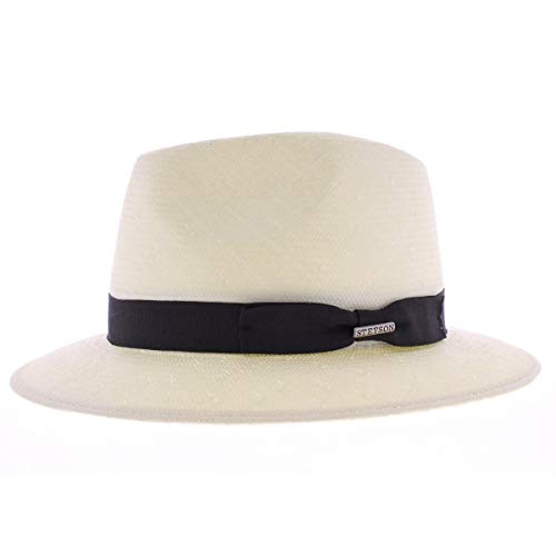 Preisvergleich Produktbild Stetson Herren Toyo Stroh Reisenden Fedora 63cm Natur