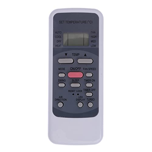 Keneddng Reemplazo de Control Remoto for el Control Remoto del Aire Acondicionado de Midea Split R51M/E por R51/E Control Remoto