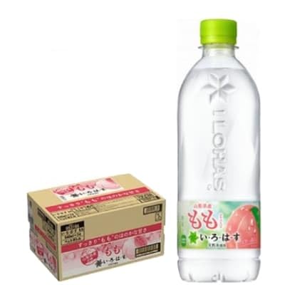 (毎月定期便)い・ろ・は・す もも540mlPET全3回