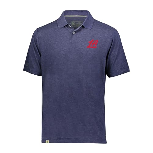 Holloway NBA Los Angeles Clippers Repreve® Eco Polo - Sustainable Moisture-Wicking Shirt for Activewear & Casual Wear Multi