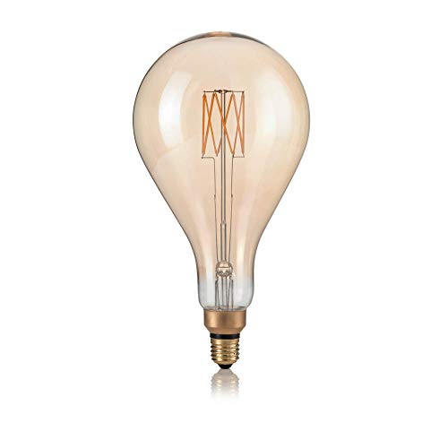 Ideal LUX Lampadina Vintage XL e27 8w Goccia dimm