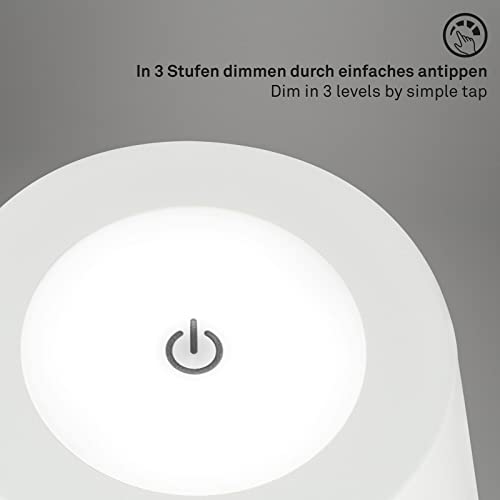 Olvídate de los cables molestos con la lámpara de pie LED 3 en 1 a pilas 8