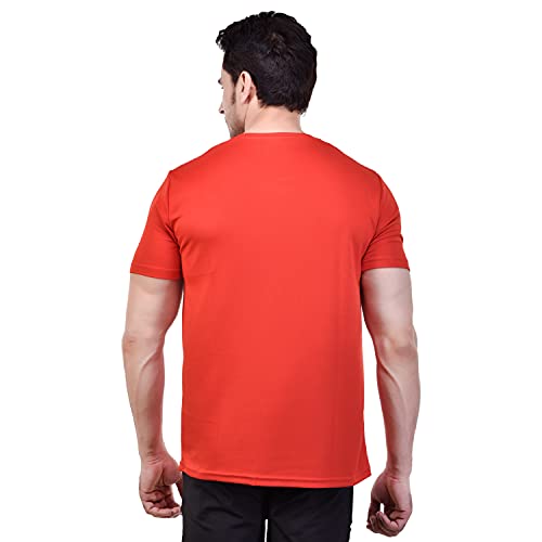 Image of Fashionbazzar4u Men's Cotton Blend Regular Fit Solid Round Neck T-Shirt
