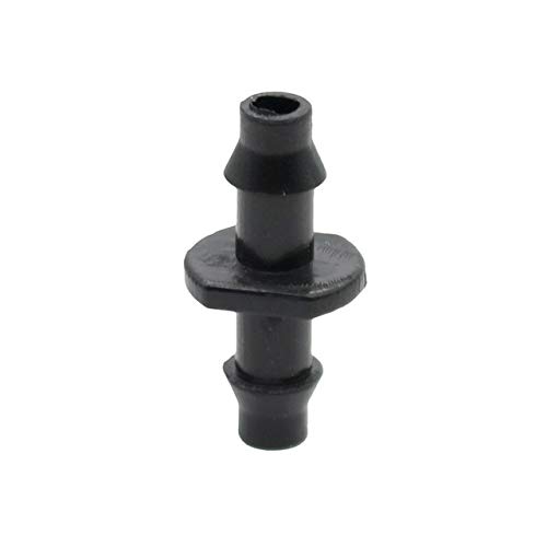 Connecteur de tuyau droit 1/4 barbelé pour irrigation goutte à goutte de jardin potager x500
