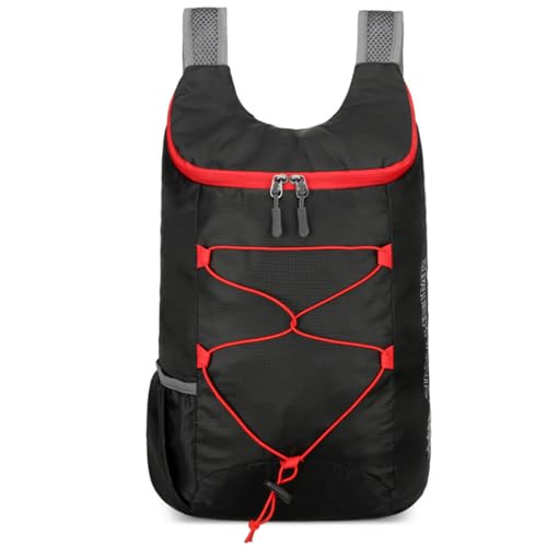 1 paquete de mochila de senderismo, mochila de viaje impermeable, mochila de trekking portátil para hombres/mujeres/niños, adecuada para senderismo, camping, ciclismo y deportes.