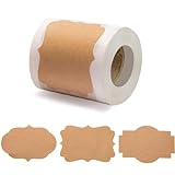 300 Stück Etiketten Aufkleber, Aufkleber Gewürzetiketten,Geschenkanhänger,...