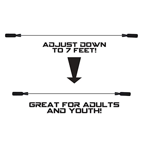 Crown Sporting Goods Deluxe Speed Jump Rope with Precision Bearings and Foam Handles - image 5
