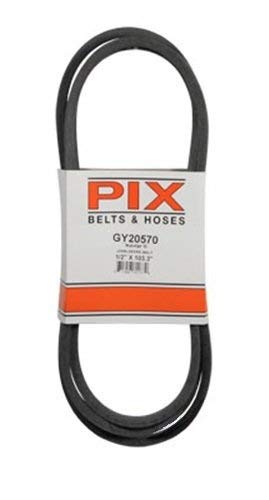 One New Deck Drive Belt Fits John Deere 102 105 107S 115 125 135 LA100 LA105 LA110 Mower