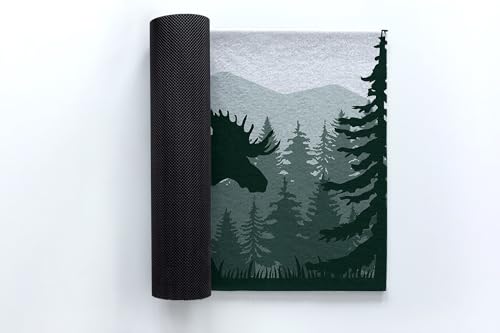 Tapis résistant grand format Tulup paillasson design élan maison