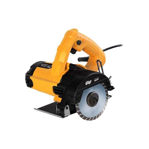 WAP Serra Mármore 4.3/8" ESM1300 com Regulagem de Altura e Interruptor Isolado, 100% Rolamentada, 1300W 220V